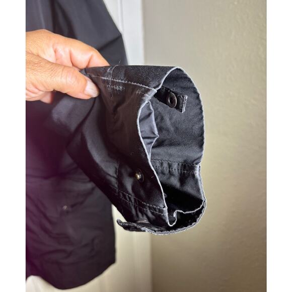 Timberland Men's Black Waterproof Shell Jacket rain wind jacket size Medium - Picture 10 of 12